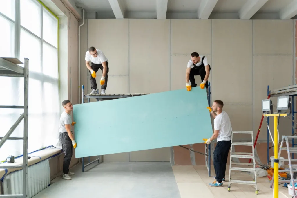 board and batten installation